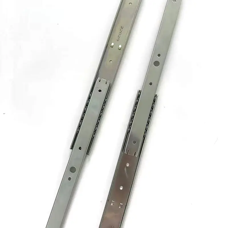 Customizable holes + graphic modification, the cold-rolled steel slide rail of CS1035PT solves the assembly problems of non-standard equipment