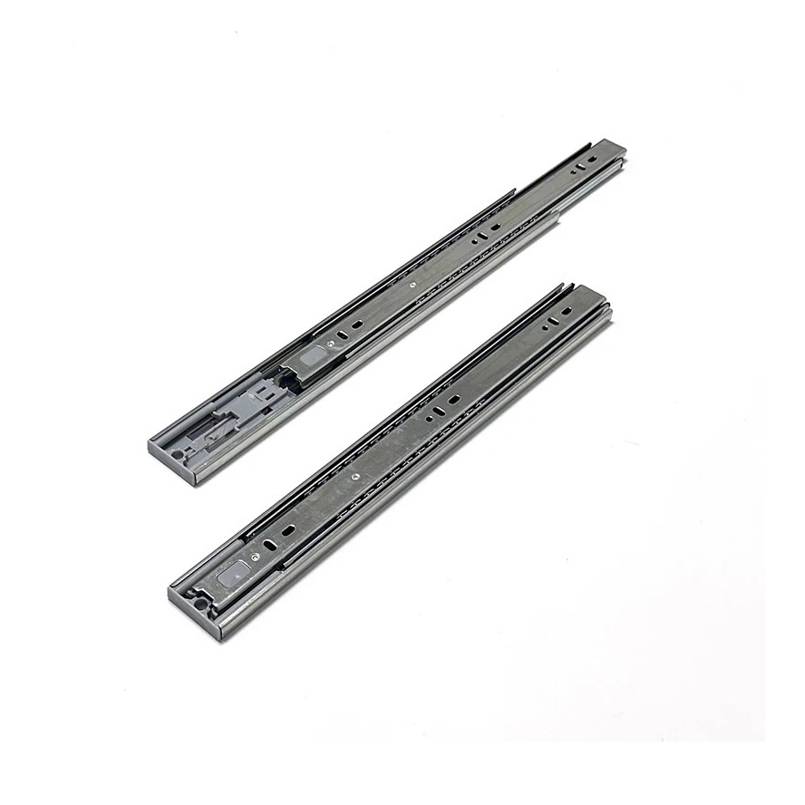 Light Load 45 Wide 13 Thick Steel Ball Industrial Telescopic Slider Cold Rolled Steel Ball Drawer Slider Load 45kg (2).jpg