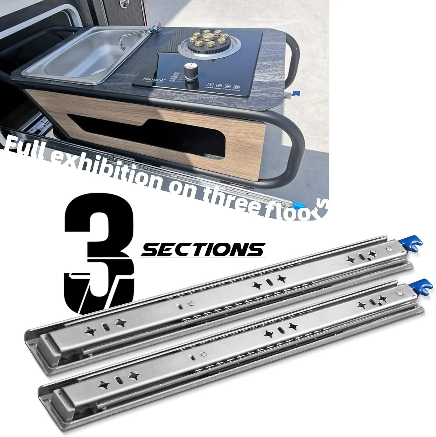 Say goodbye to delays and malfunctions. In 2026, the three-section sliding rail locking technology will become a standard feature in the industry.