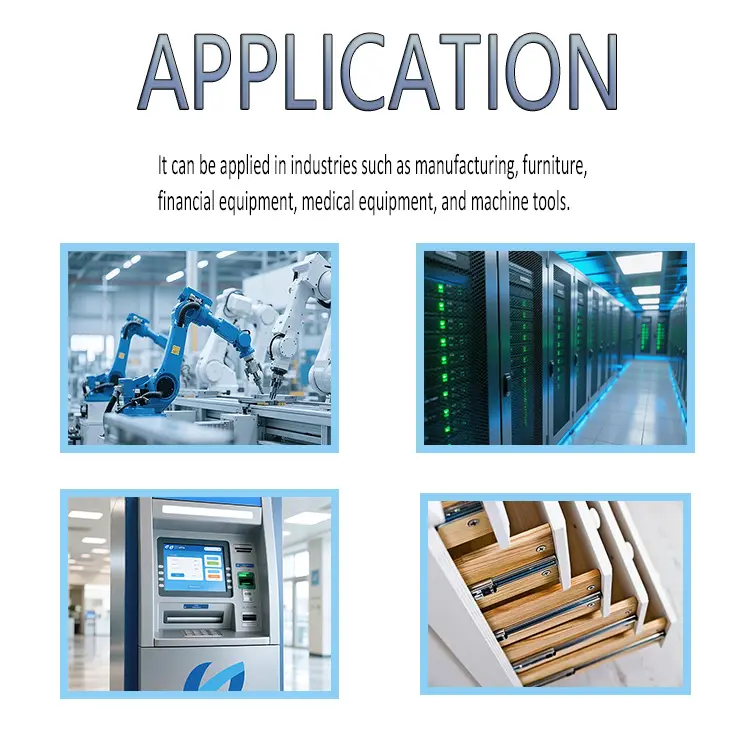 The application scenarios of Truslide slide rails