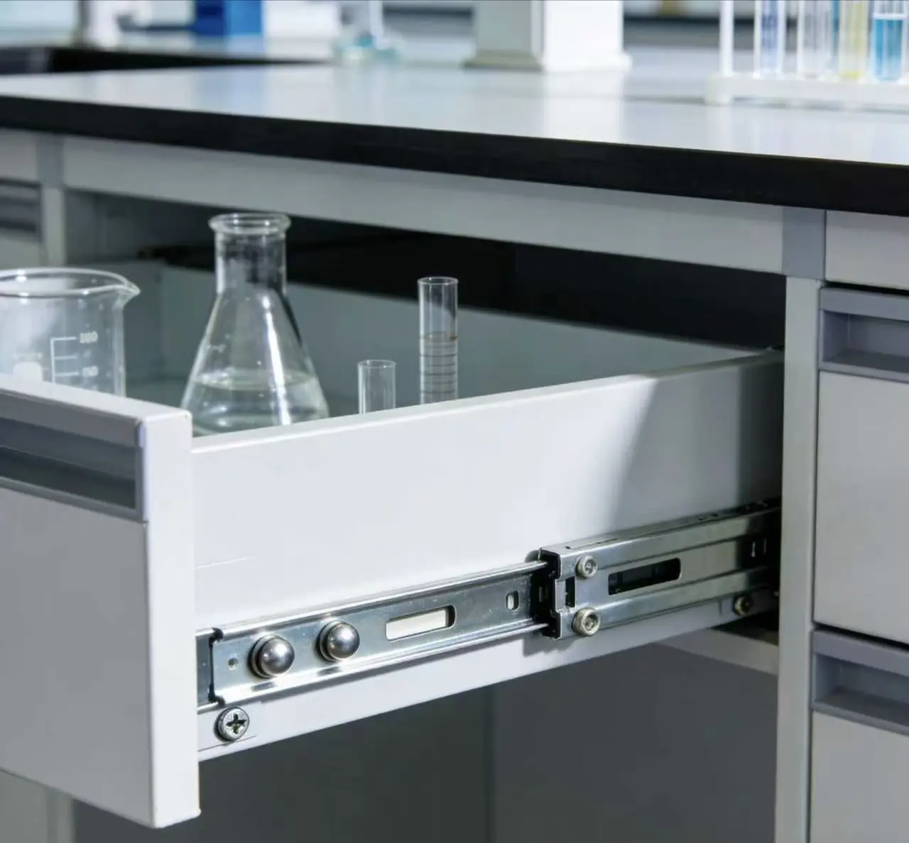 How to choose the sliding rails for laboratory/kitchen equipment? Moisture resistance is the key.