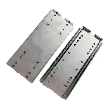 High Quality Heavy Duty 153 Wide 24 Thick Industrial Telescopic Slide Rail   Cold Rolled  Ball Bearing Slide