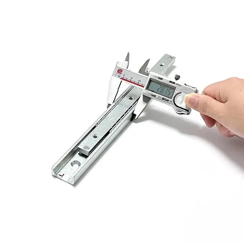 GS1328SX, internal sliding block slide rail, ball bearing wear-resistant steel, heat-treated steel, galvanized, blue oxide treatment, wholesale supply. (8).jpg